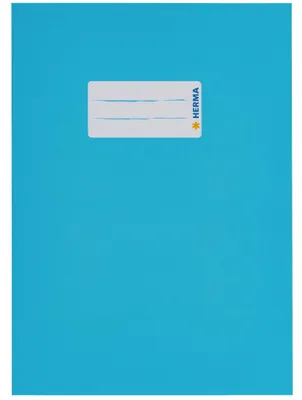 Immagine prodotto di 10x Herma 19764 Cartelle protettive per libretti in cartone A5 azzurro