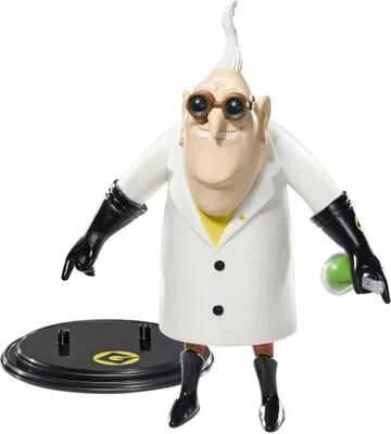 Immagine prodotto di Noble Collection Minions Bendyfigs Biegefigur Dr Nefario 18 cm NOB1117