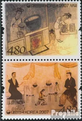 Produktbild von Briefmarken Süd-Korea 2007 Mi 2594-2495 Paar (kompl.Ausg.) postfrisch Goguryeo