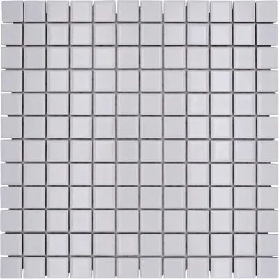 Produktbild von Keramikmosaik CG 114 weiß 30x30 cm