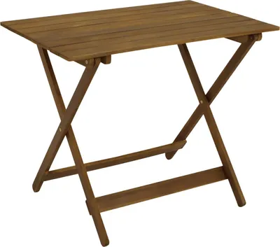 Produktbild von DEGAMO Gartentisch Balkontisch Klapptisch BAHIA 90x60cm, Akazie geölt, klappbar