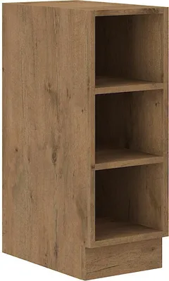 Image de Armoire inférieure ouverte VANYA – largeur 30 cm, chêne lancelot