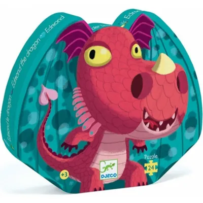 Image de DJECO Puzzle Draco Edmond 24 pièces