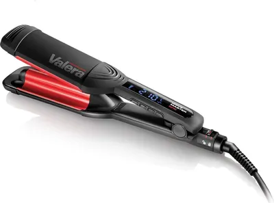 Obrázok produktu pre Žehlička na vlasy Wave Master Ionic 647.03, žehlička s keramickým poťahom, s digitálnym displejom od 140 °C do 210 °C, rýchly automatický ohrev