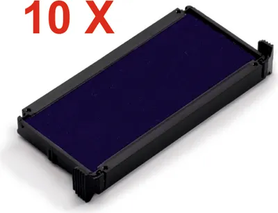 Produktbild von 10 X Trodat Ersatzkissen 6/4913 für printy 4913 – Stempelfarbe blau