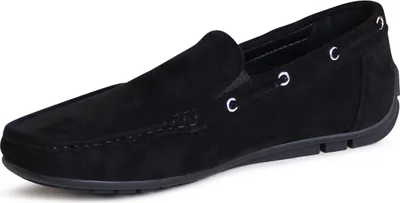 Produktbild von topschuhe24 3002 Herren Velours Mokassins Komfort Slipper , Farbe:Schwarz, Größe:43 EU