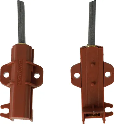Produktbild von vhbw 2x Kohlebürste mit Sockel kompatibel mit Arçelik 371201201, 371201202 Waschmaschine