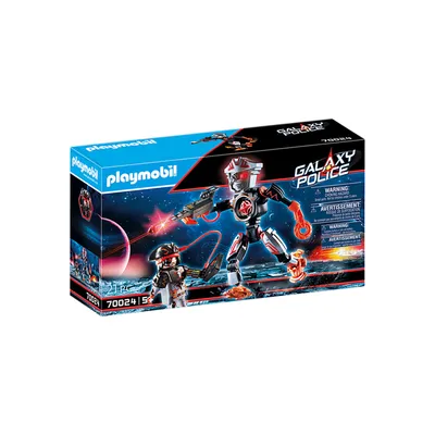 Produktbild von PLAYMOBIL City Life Galaxy Pirates-Roboter, 5 Jahr(e), Mehrfarbig, Kunststoff
