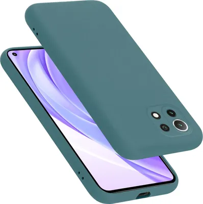 Obrázek produktu pro Cadorabo Ochranné pouzdro pro Xiaomi Mi 11 LITE (4G / 5G) / 11 LITE NE Case in Green Kryt na mobilní telefon TPU Etui