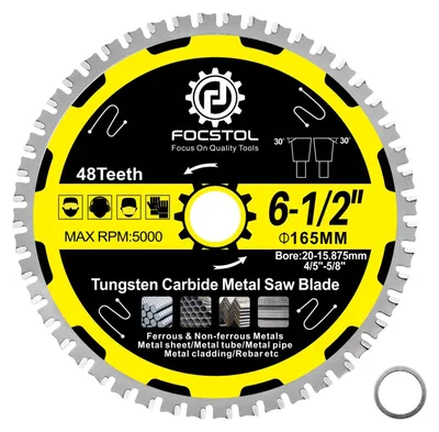 Immagine prodotto di Disco per sega circolare per metallo, 165 mm, 48 denti