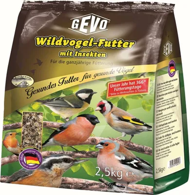 Produktbild von GEVO® Wildvogelfutter mit Insekten 2,5 kg