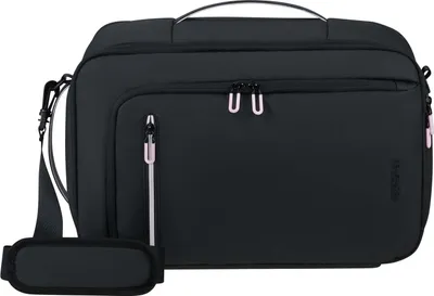 Image de American Tourister sac de voyage sac à épaule bandoulière pour ordinateur portable Puffypop 3-Way Boarding Bag 14" 21L Black noir