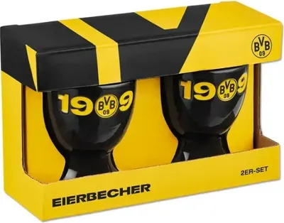 Produktbild von BVB Dortmund BVB 1909 Eierbecher 2er Set 0