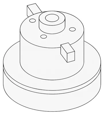 Produktbild von Original Kärcher Saugmotor für T 7/1