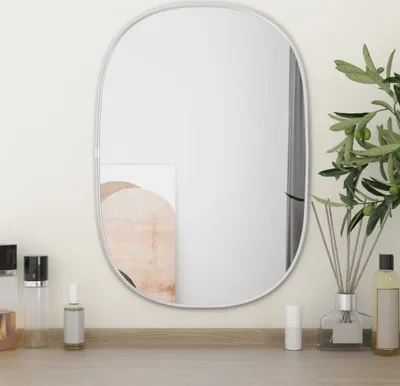 Produktbild von "im Angebot" Wandspiegel Silbern 50x35 cm - Wandspiegel CC15802