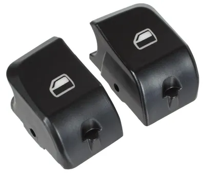 Immagine prodotto di Audi A4 B8 07-16 Coperture per gli interruttori degli alzacristalli sul pannello laterale sinistro, set da 2 pezzi