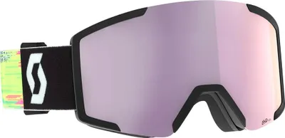 Produktbild von Scott Shield Skibrille Schwarz Amplifier Lavender Chrome/CAT3 Herren,Damen Schwarz Amplifier Lavender Chrome/CAT3
