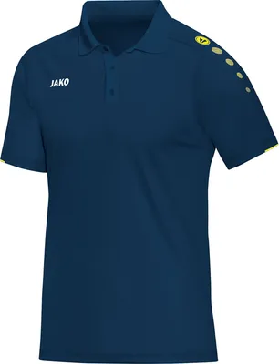 Immagine prodotto di JAKO Polo Classico per bambini, colore:blu notte/citro, taglia:152