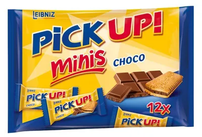 Immagine prodotto di Leibniz Pick Up Choco Minis XXL Confezione da 22 pezzi in busta 249 g