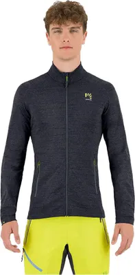 Produktbild von Karpos Pomedes Evo Fleece Mit Durchgehendem Reißverschluss Schwarz S Herren Schwarz S