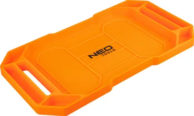 Image de NEO TOOLS Bac à outils, silicone, 54 x 35 x 2.9 cm, 7 compartiments, profondeur 30 mm, flexible, antidérapant, protecteur, protège les accessoires qui y sont rangés contre les écrasements