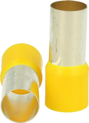 Image de Embouts DIN 46228 partie 4 isolés, taille N, code couleur DIN section 150 mm² jaune - 1 pièce