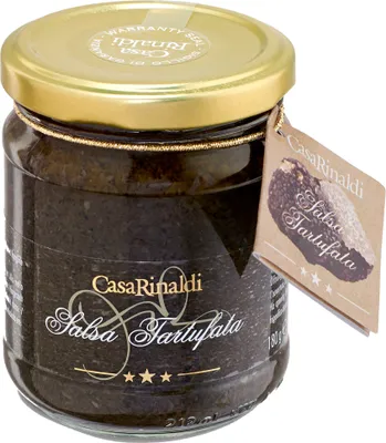 Verpackungsbild Casa Rinaldi Pilzsauce mit Trueffel cremig aromatisch und fein 180g