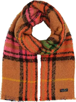 Produktbild von FRAAS Schal Cashmink Scarf With FRAAS Plaid Rabbit braun