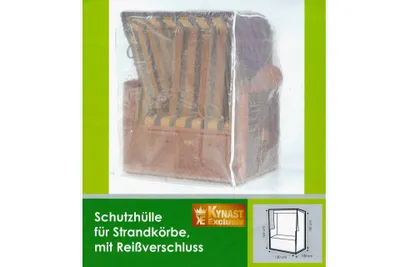 Produktbild von Strandkorb Schutzhülle KYNAST transparent Schutzhaube Wetter