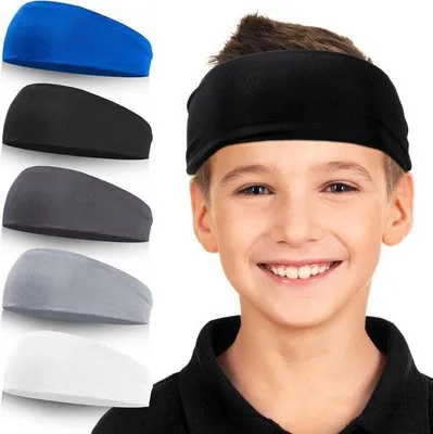 Produktbild von Kinder Sportband, atmungsaktive, wasserdichte, zweetbestendige, Sportband, 5 Stück