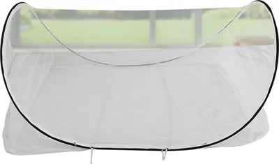 Produktbild von Tragbares Moskitonetz, faltbar, frei einstellbar, feines Netz, großes aufspringendes Camping-Moskitozelt, für Zuhause, Reisen, für eine Person