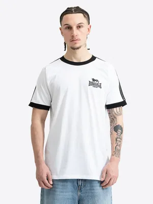 Produktbild von Herren T-Shirt normale Passform CRAIGTOWN White/Black XL Lonsdale
