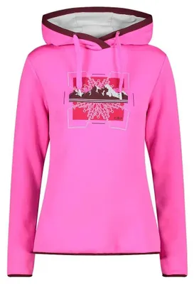 Zdjęcie produktu dla Cmp 31e1866 - Bluza z kapturem, fioletowa, damska, rozmiar L
