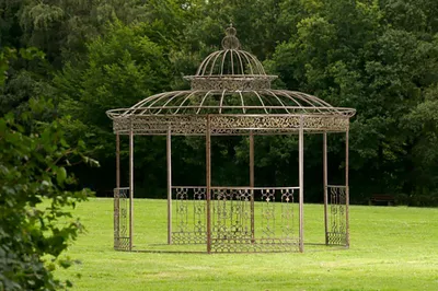 Produktbild von TPFGarden Luxus Pavillon Romana rund 350 cm bronze