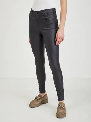 Produktbild von Orsay Dunkelgraue Damen Lederhose DP-3547054__M