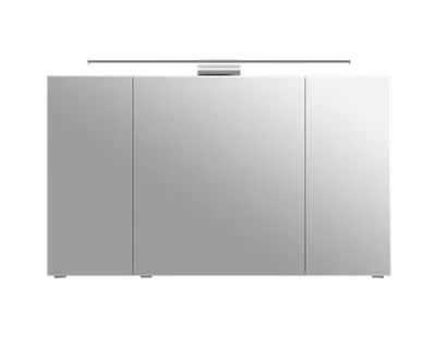 Produktbild von PELIPAL 6005 Sprint Bad Möbel, Spiegelschrank, LED Beleuchtung, Weiß Glanz 120 cm