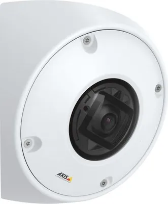 Produktbild von Axis 01767-001, IP-Sicherheitskamera, Draußen, Kabelgebunden, EN 50130-4, EN 55032 A, EN 55035, IEC/EN 61000-6-1, IEC/EN 61000-6-2, FCC 15 B A,..., Decke/Wand, Weiß