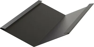 Immagine prodotto di Grondaia RŠ 333, 1 m, zincata, marrone scuro RAL 8019