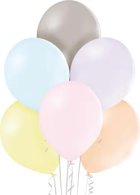 Zdjęcie produktu dla Balony makaroniki Różnokolorowe Mix, B105, 30 cm, 100 szt.