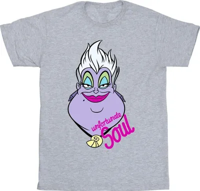 Produktbild von Disney - "Unfortunate Soul" T-Shirt für Herren BI48646 (L) (Grau)