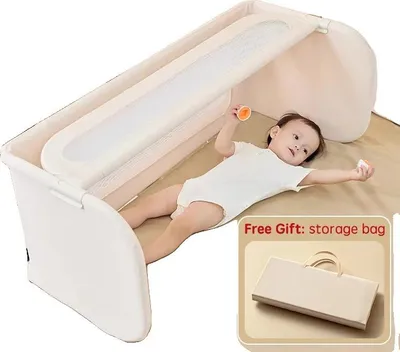 Produktbild von Baby Nest Bett, Tragbares Design, Bett Sicherheitsgeländer, wie im Bild