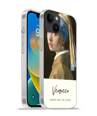 Produktbild von MuchoWow® Handyhülle Schutzhülle Hülle für Apple iPhone 14 Plus - Soft case Das Mädchen mit dem Perlenohrring - Vermeer Silikon Softcase Handy Hülle - Abbildung