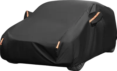 Immagine prodotto di Copertura per auto, impermeabile, adatta a diverse auto, colore nero