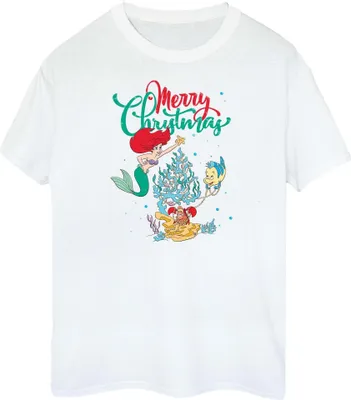 Produktbild von Disney - "Merry Christmas" T-Shirt für Damen BI51890 (XL) (Weiß)