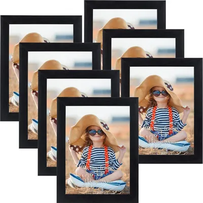 Obrázok produktu pre EXYGLO sada rámov na fotografie čierna 15x20 cm koláž na fotografie a obrázky