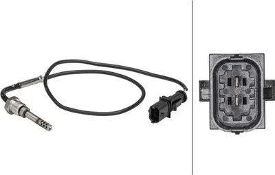 Produktbild von HELLA 6PT 358 181-251 Abgastemperatursensor für ALFA ROMEO 159 Sportwagon (939) 530mm