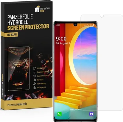 Produktbild von 2x Panzerfolie für LG Velvet HYDROGEL FULL COVER Displayschutzfolie HD KLAR Schutzfolie