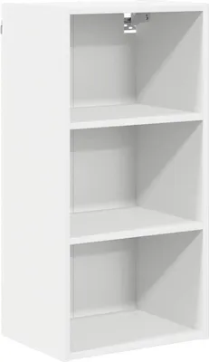Produktbild von vidaXL Hängeschrank mit Speicher Weiß 40 x 29,5 x 80 cm Holzwerkstoff