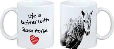 Immagine prodotto di Art-Dog Tazza in Vetroceramica – Cavallo Giara