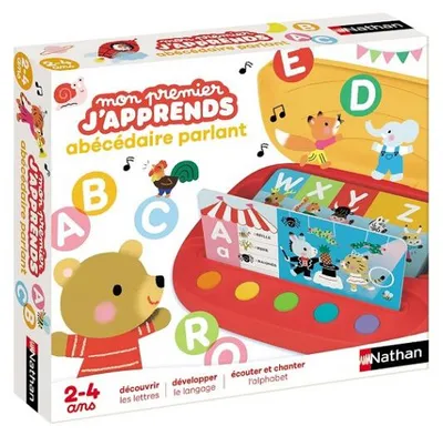 Image de Abecedaire parlant - mon premier j'apprends - nathan - alphabet, lettres